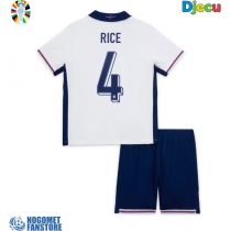 Engleska Declan Rice #4 Domaci Dres za djecu EP 2024 Kratak Rukav (+ Kratke hlače)